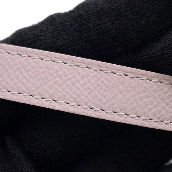 HERMES Pop Ash Belt Size 80 Epsom mauve pail - Picture 8 of 10